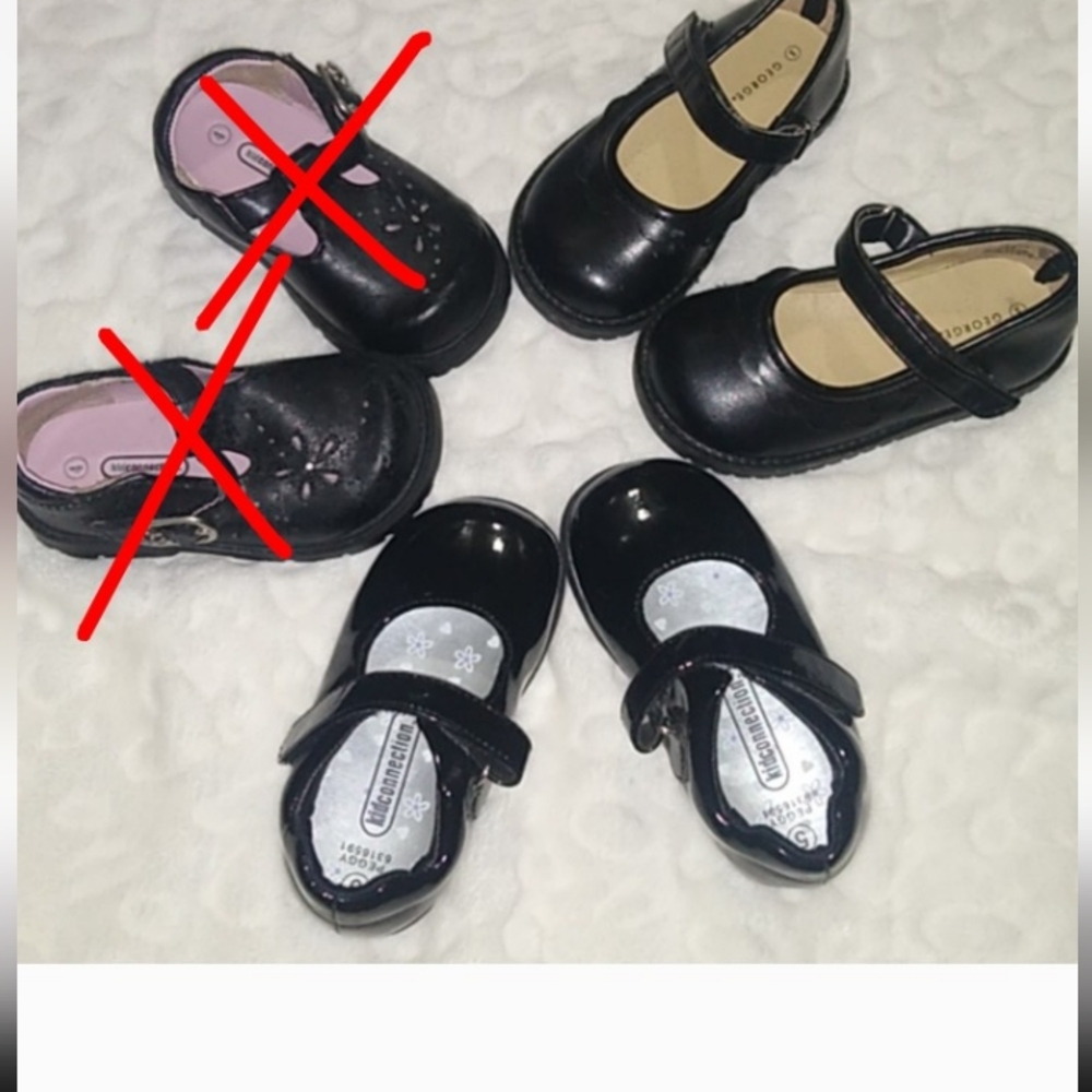 Little Girls Shoes Bundle: 2 prs Size 5